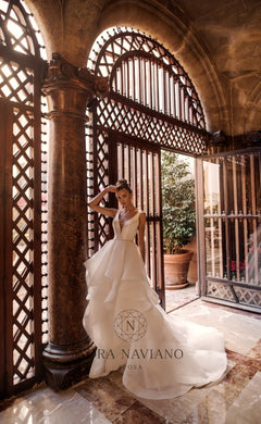 Voyage 'Vanille' Nora Naviano Sposa RTW 17321-00 Ready To Wear European Bridal Wedding Gown Designer Philippines