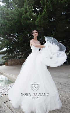 Voyage 'Velvet' Nora Naviano Sposa RTW 17330-00 Ready To Wear European Bridal Wedding Gown Designer Philippines