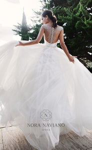 Voyage 'Velvet' Nora Naviano Sposa RTW 17330-00 Ready To Wear European Bridal Wedding Gown Designer Philippines