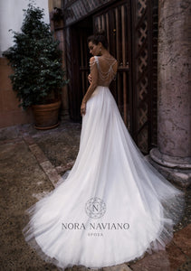 Voyage 'Vessat' Nora Naviano Sposa RTW 1352-00 Ready To Wear European Bridal Wedding Gown Designer Philippines