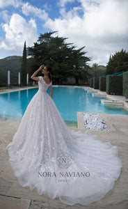 Voyage 'Vevina' Nora Naviano Sposa RTW 17354-742 Ready To Wear European Bridal Wedding Gown Designer Philippines