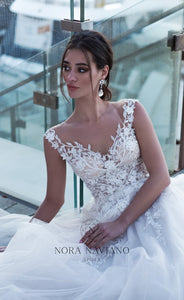 Voyage 'Villette' Nora Naviano Sposa RTW 18011-00 Ready To Wear European Bridal Wedding Gown Designer Philippines