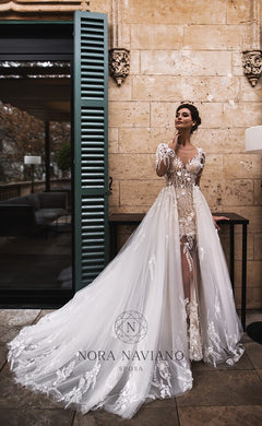 Voyage 'Vina' Nora Naviano Sposa RTW 18014-424 Ready To Wear European Bridal Wedding Gown Designer Philippines