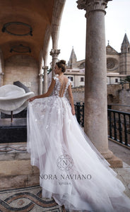 Voyage 'Vicentia' Nora Naviano Sposa RTW 18016-00 Ready To Wear European Bridal Wedding Gown Designer Philippines