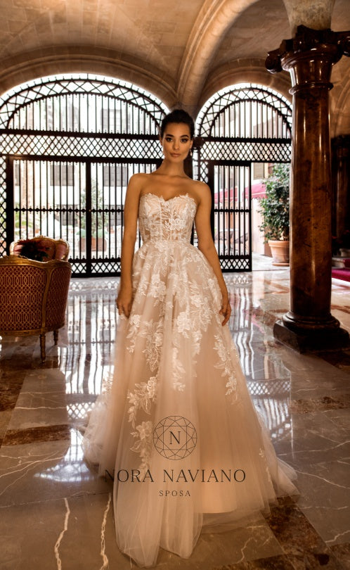 Voyage 'Vivianne' Nora Naviano Sposa RTW 18025-00 Ready To Wear European Bridal Wedding Gown Designer Philippines