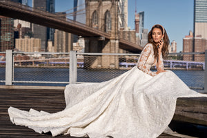 NYC 'Adel' Elly Haute Couture RTW 042-1190 Ready To Wear European Bridal Wedding Gown Designer Philippines