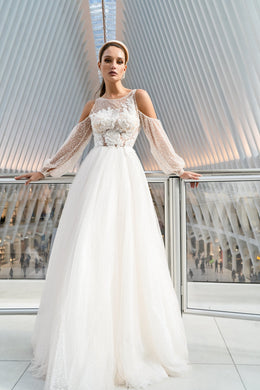 NYC 'Augusta' Elly Haute Couture RTW 044-590 Ready To Wear European Bridal Wedding Gown Designer Philippines