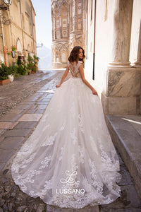 Sicilian Sky 'Blessy' Lussano Bridal RTW 19031-530 Ready To Wear European Bridal Wedding Gown Designer Philippines