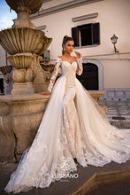 Load image into Gallery viewer, Sicilian Sky &#39;Bridget&#39; Lussano Bridal RTW 19046-530 Ready To Wear European Bridal Wedding Gown Designer Philippines