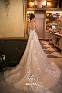 Sicilian Sky 'Becca' Lussano Bridal RTW 18034-424 Ready To Wear European Bridal Wedding Gown Designer Philippines