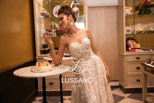 Load image into Gallery viewer, Sicilian Sky &#39;Becca&#39; Lussano Bridal RTW 18034-424 Ready To Wear European Bridal Wedding Gown Designer Philippines