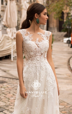 Dolly Collection 'Jacob' Naviblue Bridal RTW 17307-393 Ready To Wear European Bridal Wedding Gown Designer Philippines