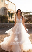 Load image into Gallery viewer, Dolly Collection &#39;Janelle&#39; Naviblue Bridal RTW 17327-446 Ready To Wear European Bridal Wedding Gown Designer Philippines