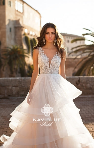 Dolly Collection 'Janelle' Naviblue Bridal RTW 17327-446 Ready To Wear European Bridal Wedding Gown Designer Philippines