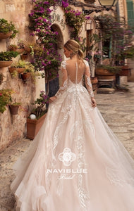 Dolly Collection Jeremy'' Naviblue Bridal RTW 18010-447 Ready To Wear European Bridal Wedding Gown Designer Philippines