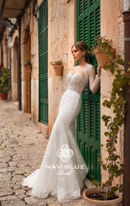 Dolly Collection 'Jillian' Naviblue Bridal RTW 18024-449 Ready To Wear European Bridal Wedding Gown Designer Philippines