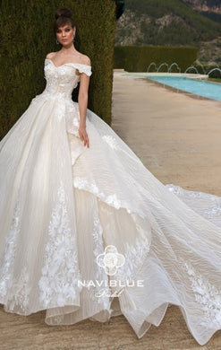 Royal  Collection  Naviblue Bridal RTW NB 031-636 Ready To Wear European Bridal Wedding Gown Designer Philippines