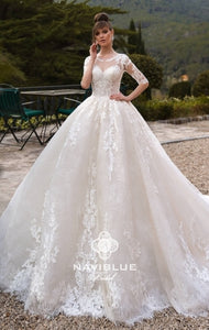 Royal  Collection  Naviblue Bridal RTW NB 551-954 Ready To Wear European Bridal Wedding Gown Designer Philippines