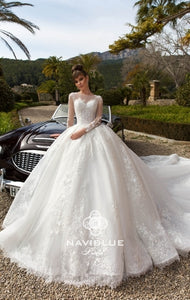 Royal  Collection  Naviblue Bridal RTW NB 580-954 Ready To Wear European Bridal Wedding Gown Designer Philippines