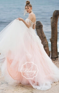 Blunny Collection 'Belitta' Naviblue Bridal RTW 18314-450 Ready To Wear European Bridal Wedding Gown Designer Philippines