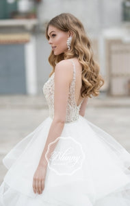 Blunny Collection 'Bella' Naviblue Bridal RTW 18315-1-520 Ready To Wear European Bridal Wedding Gown Designer Philippines