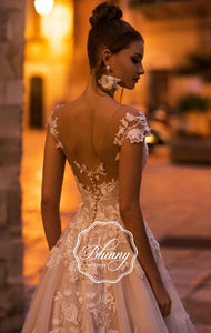 Blunny Collection 'Blandy' Naviblue Bridal RTW 20009-500 Ready To Wear European Bridal Wedding Gown Designer Philippines