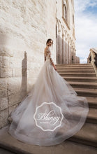 Load image into Gallery viewer, Blunny Collection &#39;Brenda&#39; Naviblue Bridal RTW 20024-520 Ready To Wear European Bridal Wedding Gown Designer Philippines