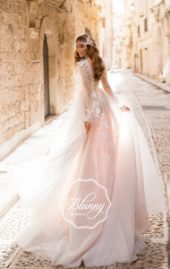 Blunny Collection 'Brianna' Naviblue Bridal RTW 20026-450 Ready To Wear European Bridal Wedding Gown Designer Philippines