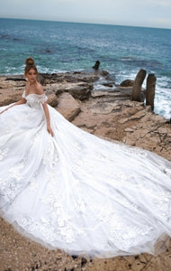 Blunny Collection 'Britney' Naviblue Bridal RTW 20028-550 Ready To Wear European Bridal Wedding Gown Designer Philippines