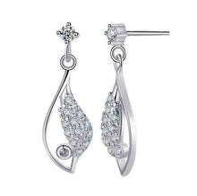 Load image into Gallery viewer, Dangling  Earrings DE11  92.5 Italy silver