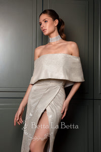 Gracious Birds 'Jolie' Victoria Soprano RTW 200309-110 Ready To Wear European Bridal Wedding Gown Designer Philippines