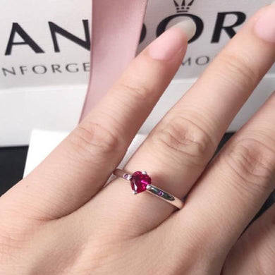 Valentine's Ring Pandora 92.5 Italy silver