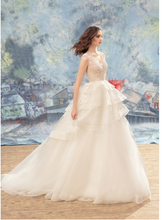 Load image into Gallery viewer, Papilio Bridal Wedding Dress SALE Collection RTW 1739L-2-40 (Size 38)