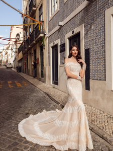 Lisboa 'Maria De Saboia' Innocentia RTW INLI 1913-1520 Ready To Wear European Bridal Wedding Gown Designer Philippines