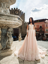 Load image into Gallery viewer, Taormina &#39;Sebastiana&#39; Innocentia RTW INW 1921-490 Ready To Wear European Bridal Wedding Gown Designer Philippines