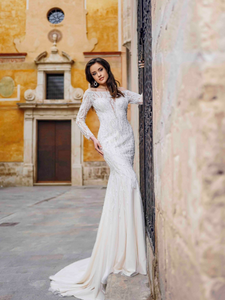 Alma De Valencia 'Paloma' Innocentia RTW INLI 2018-600 Ready To Wear European Bridal Wedding Gown Designer Philippines