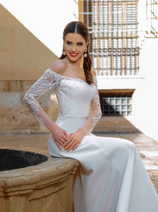 Alma De Valencia 'Renata' Innocentia RTW INLI 2022-370 Ready To Wear European Bridal Wedding Gown Designer Philippines