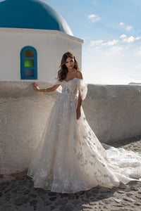 Santorini Vibes Ricca Sposa RTW 21-014-860 Ready To Wear European Bridal Wedding Gown Designer Philippines