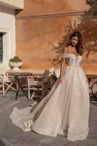 Santorini Vibes Ricca Sposa RTW 21-026-790 Ready To Wear European Bridal Wedding Gown Designer Philippines