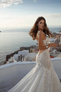 Santorini Vibes Ricca Sposa RTW 21-001-750 Ready To Wear European Bridal Wedding Gown Designer Philippines