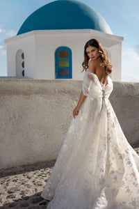 Santorini Vibes Ricca Sposa RTW 21-014-860 Ready To Wear European Bridal Wedding Gown Designer Philippines