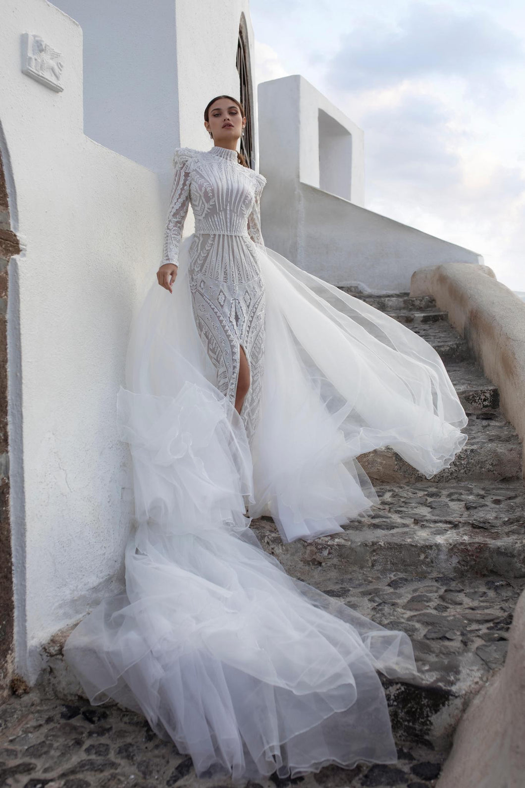 Santorini Vibes Ricca Sposa RTW 21-018-595 Ready To Wear European Bridal Wedding Gown Designer Philippines