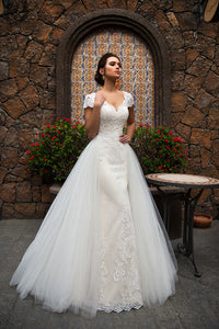 Voyage 'Sierra' Nora Naviano Sposa 2-in-1 RTW 16152-268S Ready To Wear European Bridal Wedding Gown Designer Philippines