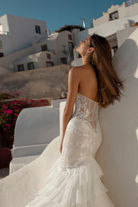 Santorini Vibes Ricca Sposa RTW 21-011-895 Ready To Wear European Bridal Wedding Gown Designer Philippines