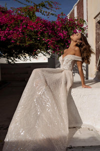 Santorini Vibes Ricca Sposa RTW 21-026-790 Ready To Wear European Bridal Wedding Gown Designer Philippines